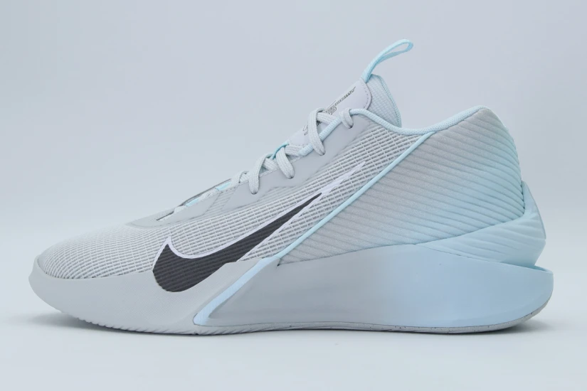 Nike G.T. Jump Academy Μπασκετικά Παπούτσια Γκρι, Γαλάζια, Λευκά
