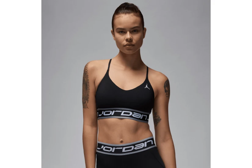 Jordan Sport Indy Γυναικείο Μπουστάκι Μαύρο