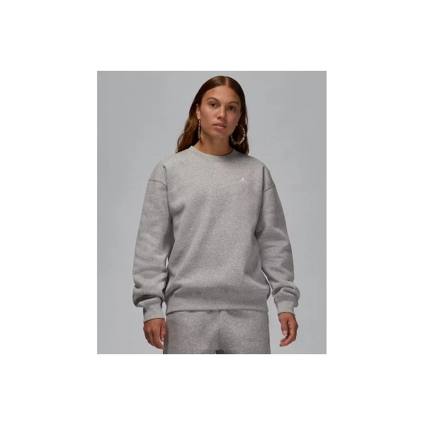 Jordan Brooklyn Fleece Μπλούζα Με Λαιμόκοψη Γυναικεία (FV7074 063)