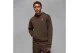 Jordan Brooklyn Fleece Ανδρικό Φούτερ με Κουκούλα Καφέ