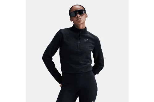 Nike Sportswear Phoenix Μπλούζα Fleece Με Φερμουάρ Γυναικεία (FV8028 010)