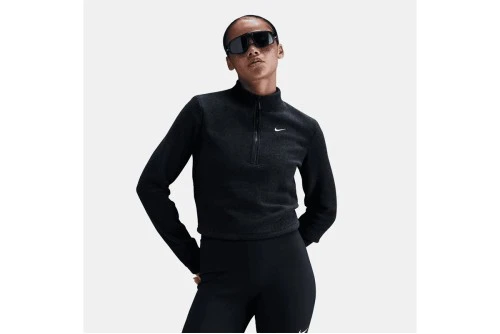 Nike Sportswear Phoenix Μπλούζα Fleece Με Φερμουάρ Γυναικεία (FV8028 010)
