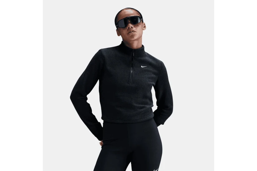 Nike Sportswear Phoenix Plush Μακρυμάνικη Μπλούζα με Φερμουάρ