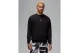 Jordan Sport Crossover Dri-FIT Ανδρική Μακρυμάνικη Μπλούζα με Λαιμόκοψη Μαύρη