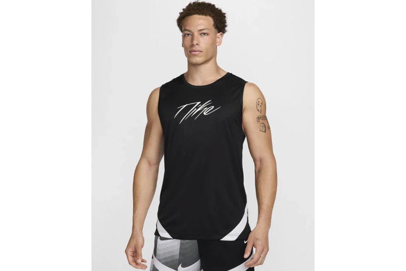 Nike Icon Dri-FIT Ανδρική Αμάνικη Μπλούζα Μαύρη