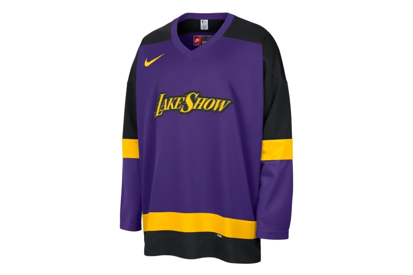Νike NBA Los Angeles Lakers City Edition Μακρυμάνικη Μπλούζα