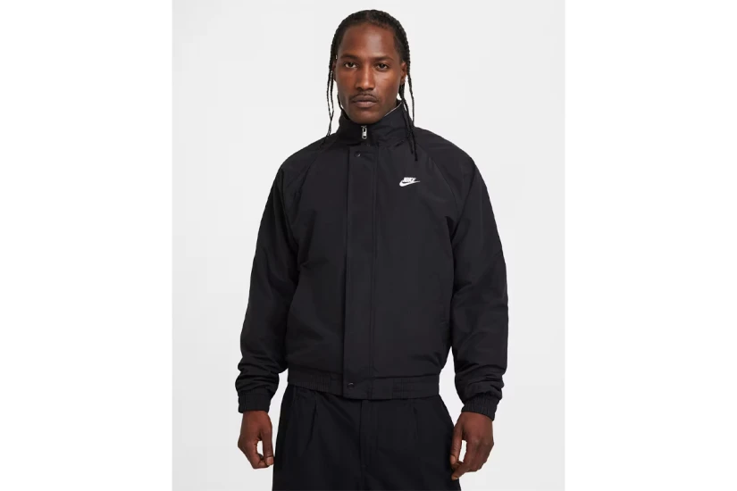 Nike Club Futura Ανδρικό Αντιανεμικό Μπουφάν Μαύρο