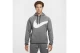 Nike Therma-Fit Ανδρικό Φούτερ με Κουκούλα Γκρι