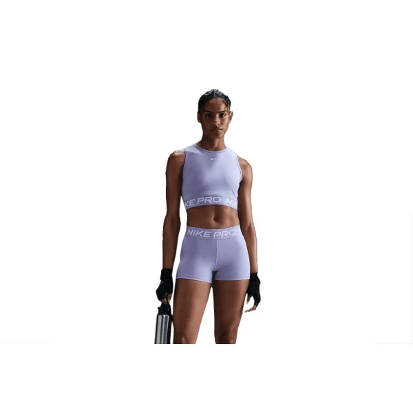 Nike Pro Dri-Fit Crop Top Αμάνικο Γυναικείο (FZ3615 533)