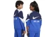 Nike Air Παιδική Μακρυμάνικη Μπλούζα Ρουά, Μπλε Σκούρο, Λευκή