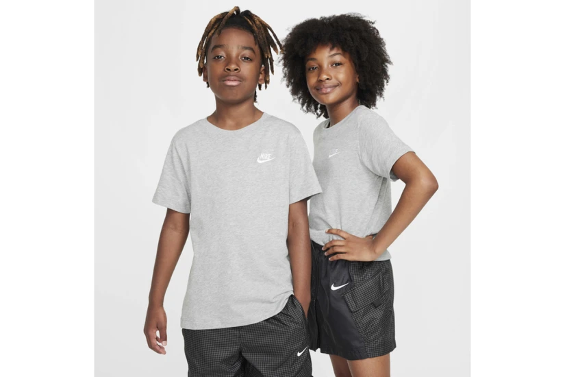 Nike Sportswear Παιδικό Κοντομάνικο T-Shirt Γκρι