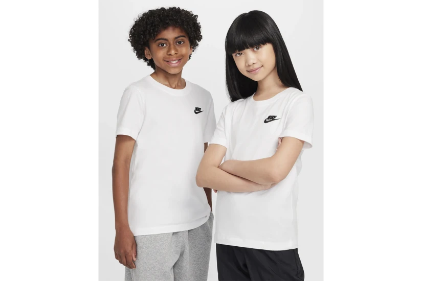 Nike Sportswear Παιδικό Κοντομάνικο T-Shirt Λευκό