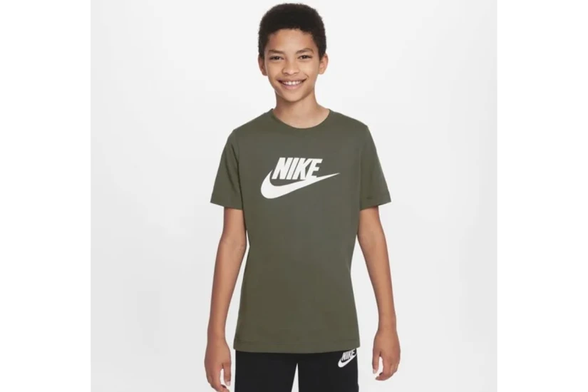 Nike Sportswear Παιδικό Κοντομάνικο T-Shirt Χακί