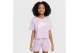 Nike Sportswear Παιδική Κοντομάνικη Crop Top Μπλούζα Λιλά