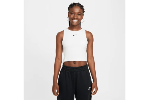 Nike Sportswear Ribbed Μπλούζα Αμάνικη (FZ5551 100)