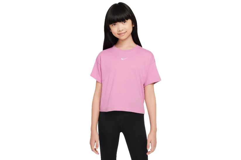 Nike Sportswear Essential Παιδικό Κοντομάνικο T-Shirt Ροζ