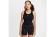 Nike One Fitted Dri-FIT Παιδική Αμάνικη Μπλούζα Μαύρη
