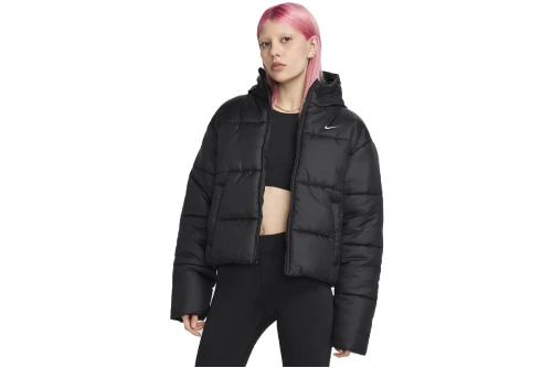 Nike Sportswear Classic Therma-Fit Μπουφάν Puffer Γυναικείο (FZ5899 010)