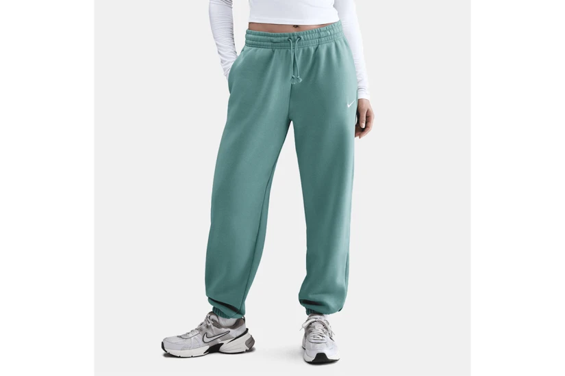 Nike Sportswear Phoenix Fleece Γυναικείο Παντελόνι Φόρμας Τυρκουάζ