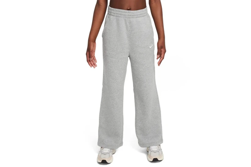 Nike Sportswear Club Fleece Wide-Leg Παιδικό Παντελόνι Φόρμας Γκρι