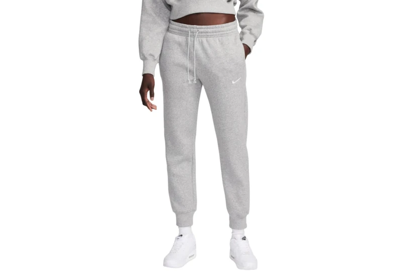 Nike Sportswear Phoenix Fleece Γυναικείο Παντελόνι Φόρμας Γκρι