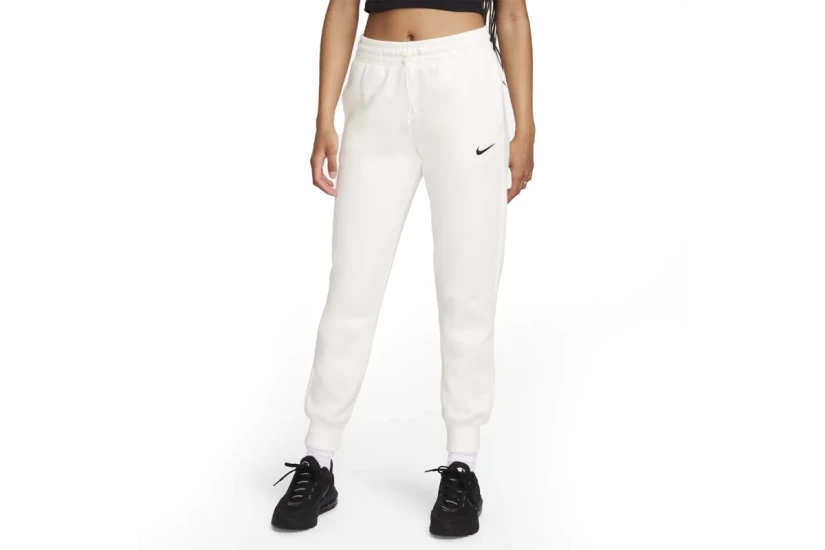 Nike Sportswear Phoenix Fleece Γυναικείο Παντελόνι Φόρμας Εκρού