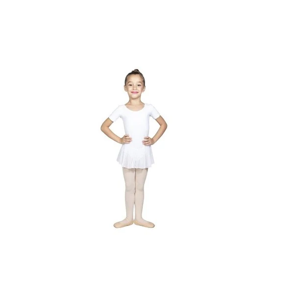 Kapola Κορμάκι Με Βολάν Ρυθμικής - Μπαλέτου (G6000-21 WHITE)