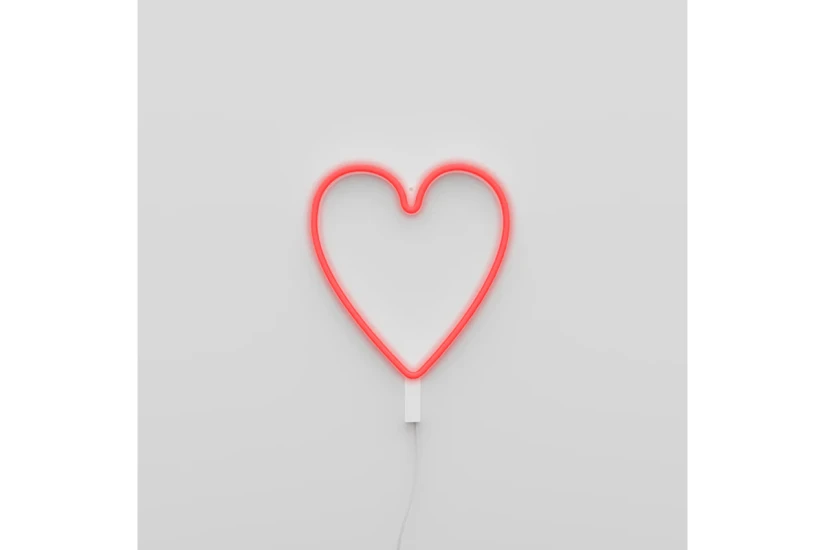 Ginga Neon Led Heart Φωτιστικό Τοίχου