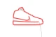 Ginga Neon Led Sneaker Φωτιστικό Τοίχου