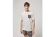 Gianni Lupo Patterened Chest Pocket Ανδρικό Κοντομάνικο T-Shirt Λευκό