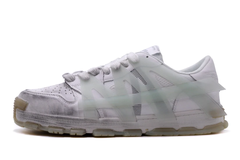 Acupuncture Tank Ανδρικά Sneakers Λευκά, Διάφανα