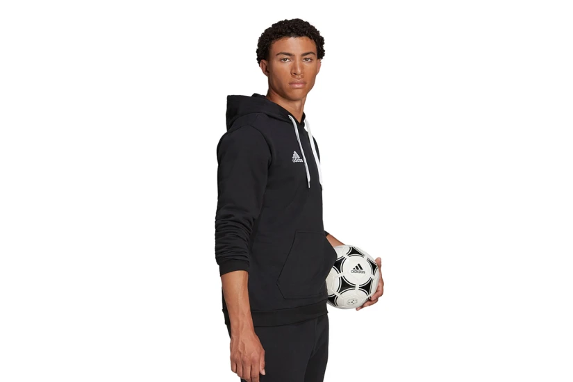 Adidas Performance Entrada 22 Ανδρικό Φούτερ με Κουκούλα Μαύρο
