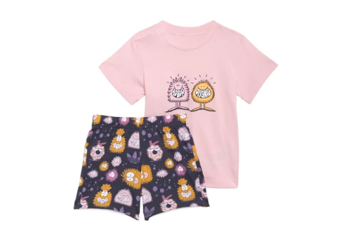 Adidas Originals Short Tee Set Σετ Bebe-Παιδικά (HC1985)