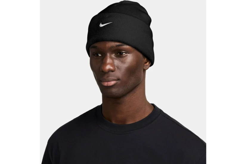 Nike Peak Swoosh Χειμερινό Σκουφάκι Μαύρο