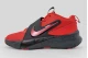 Nike Team Hustle D 12 Μπασκετικά Παπούτσια Κόκκινα, Μαύρα