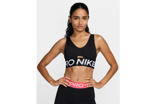 Nike Pro Indy Plunge Μπουστάκι Γυναικείο (HF7324 010)