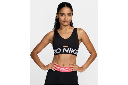 Nike Pro Indy Plunge Μπουστάκι Γυναικείο (HF7324 010)