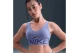 Nike Pro Indy Plunge Dri-FIT Γυναικείο Μπουστάκι Ίντιγκο, Μωβ