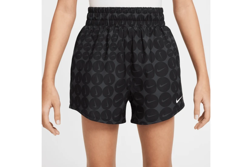 Nike Dri-FIT One Woven Παιδικό Αθλητικό Σορτς Μαύρο