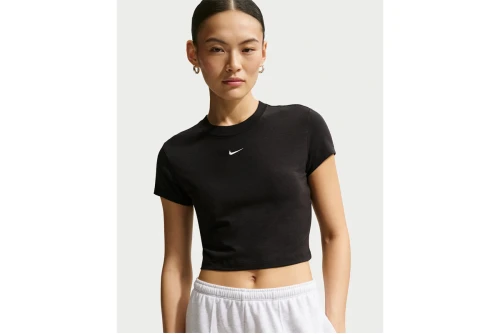 Nike Sportswear Chill Knit Cropped T-Shirt Γυναικείο (HF9538 013)