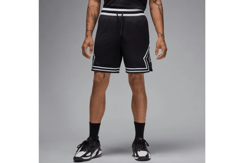 Jordan Sport Dri-FIT Mesh Diamond Ανδρική Μπασκετική Βερμούδα Μαύρη