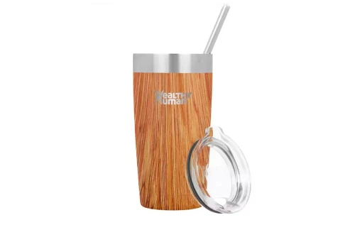 Healthy Human Cruiser Tumbler Ποτήρι Θερμός 20Oz-591Ml (HH-SOB51-NATURAL WOOD)