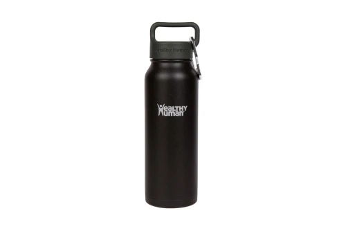 Healthy Human Stein Bottle  Μπουκάλι Θερμός 21Oz-621Ml (HH0013-PURE BLACK)
