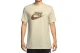 Nike Sportswear Futura Ανδρικό Κοντομάνικο T-Shirt Μπεζ, Καφέ
