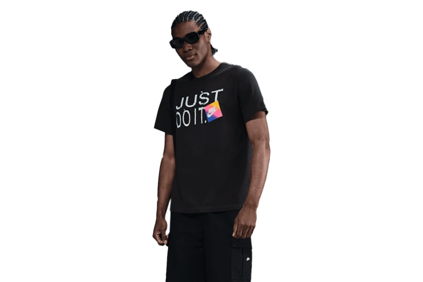 Nike Sportswear Just Do It Ανδρικό Κοντομάνικο T-Shirt Μαύρο