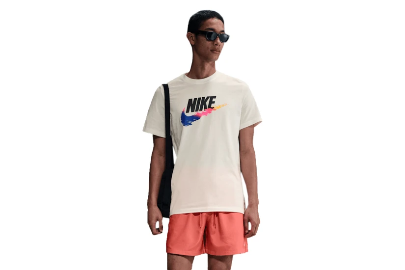 Nike Sportswear Futura Ανδρικό Κοντομάνικο T-Shirt Εκρού