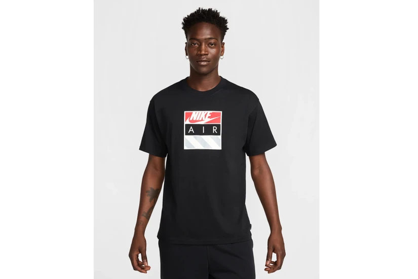 Nike Sportswear Max90 Ανδρικό Κοντομάνικο T-Shirt Μαύρο