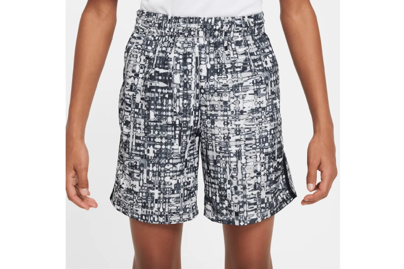 Nike Multi Dri-FIT Παιδικό Αθλητικό Σορτς Μαύρο, Λευκό, Γκρι