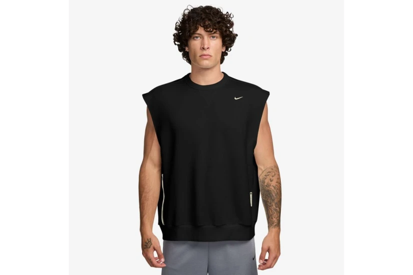 Nike Standard Issue Dri-FIT Basketball Ανδρική Αμάνικη Μπλούζα Μαύρη