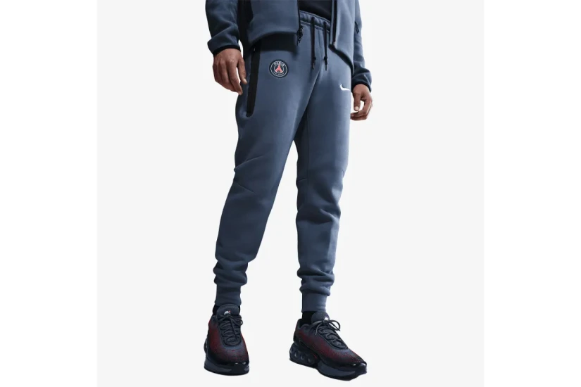 Nike Paris Saint-Germain Tech Fleece Ανδρικό Παντελόνι Φόρμας Μπλε